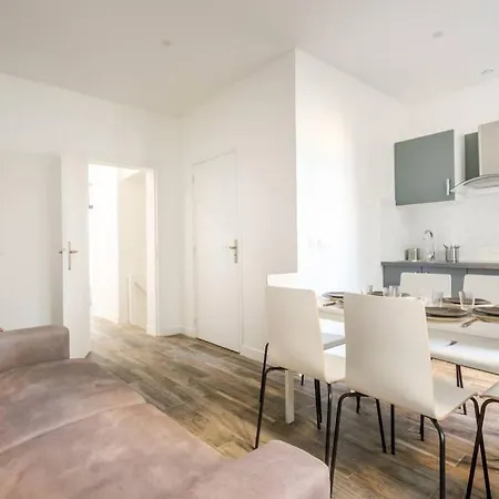 Batignolles Charming And Cozy For 8p Lägenhet *
